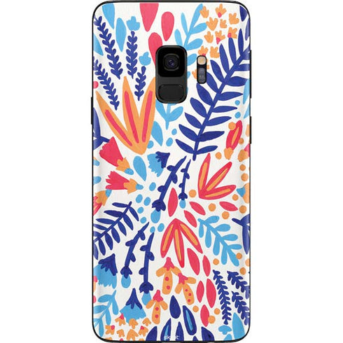 Cat Coq Color Foliage Galaxy S9 Skin